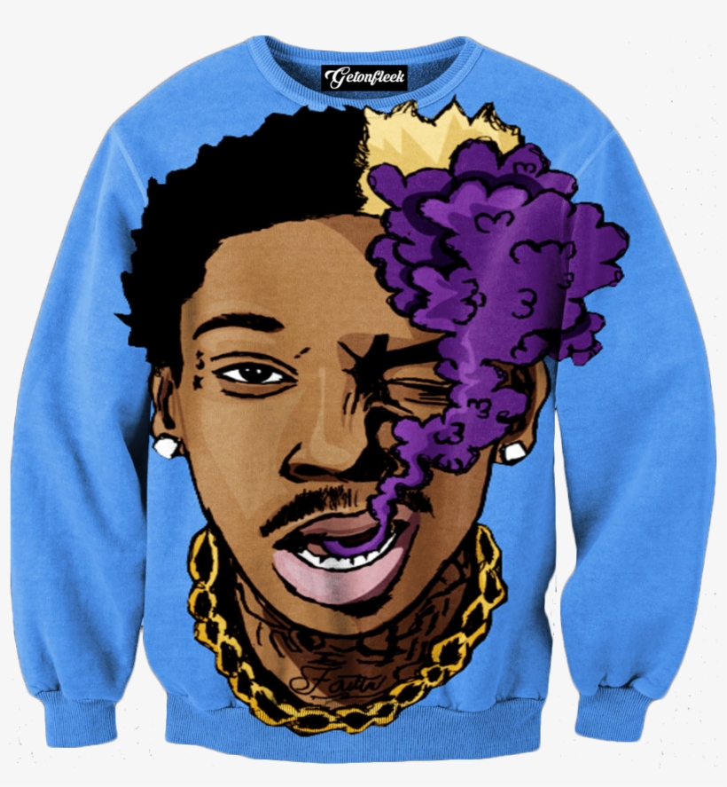 Wiz Khalifa Kush Crewneck Getonfleek - American Horror Story Sudadera, transparent png #996110