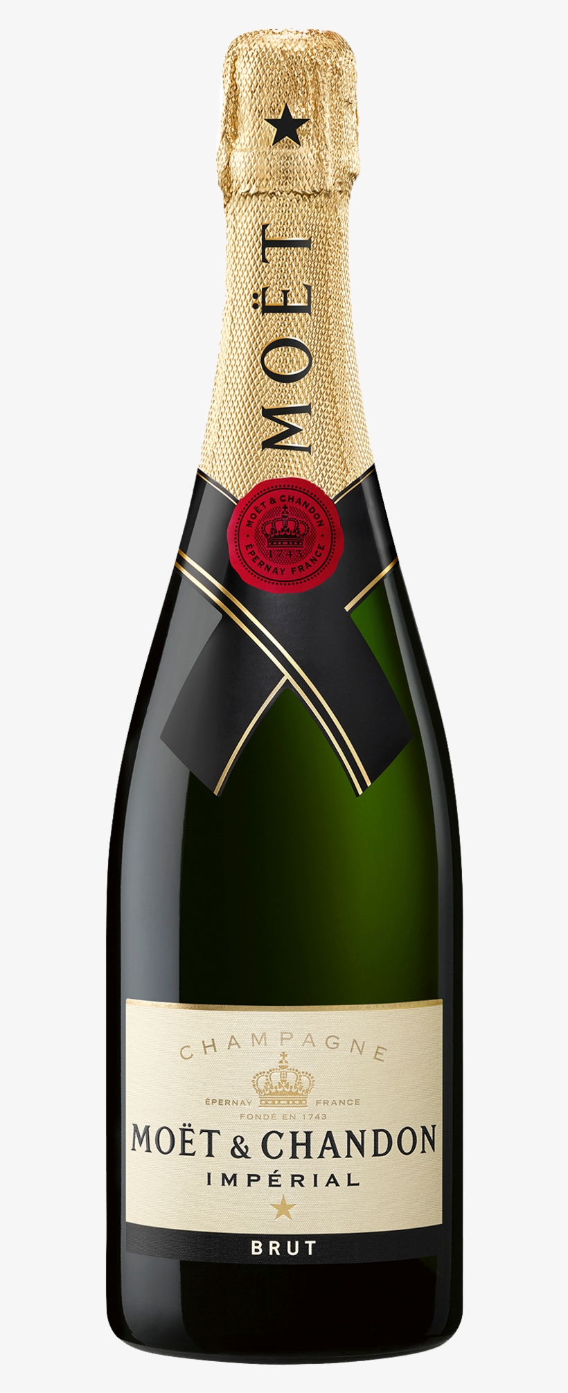 Moët & Chandon Brut Impérial Champagne Nv Bottle - Moet En Chandon Champagne, transparent png #996354