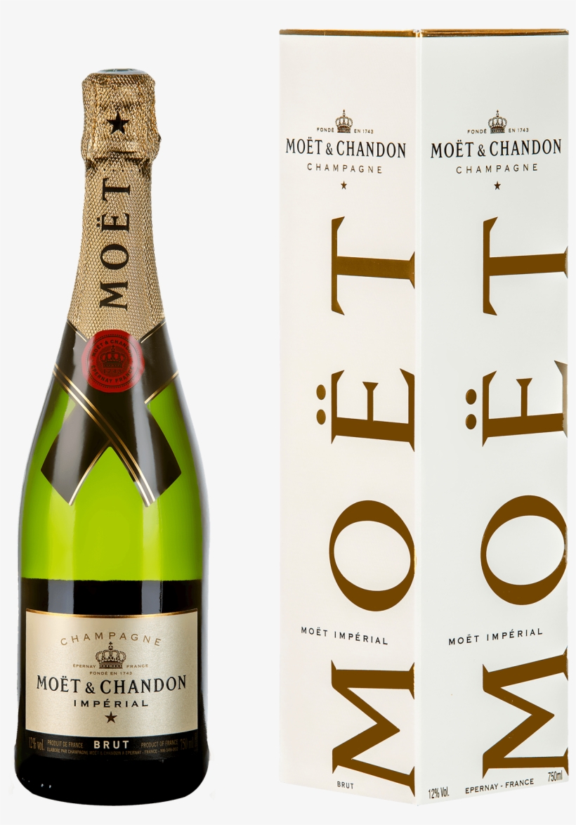 Moêt Et Chandon Brut Impérial Gift Pack - Moet Chandon Imperial Brut Caja, transparent png #996527