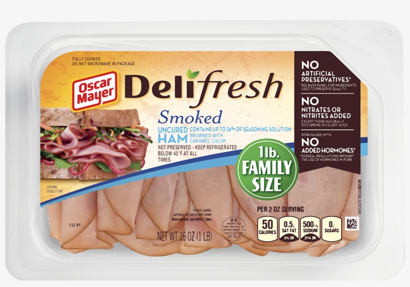 Oscar Mayer Deli Fresh Lower Sodium, transparent png #997280