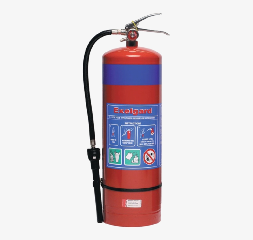 Water And Foam Fire Extinguisher - Water And Foam Extinguishers, transparent png #997646