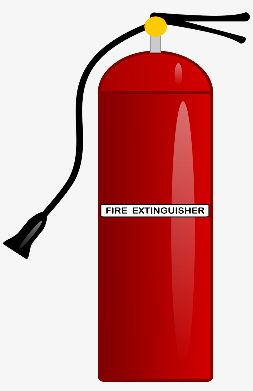 Extinguisher Png - Fire Extinguisher Clipart No Background, transparent png #997676