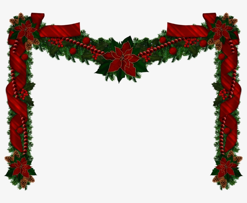 Clipart Transparent Gallery Christmas Png - Christmas Garland Transparent Background, transparent png #998298