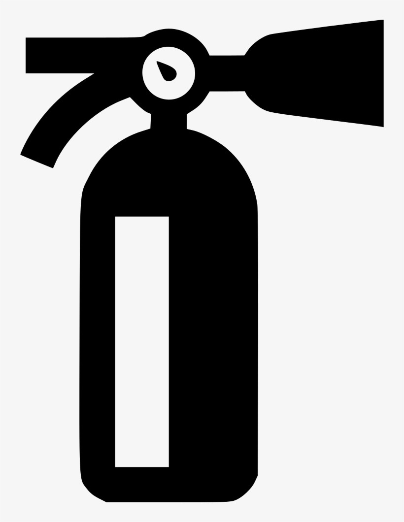 Fire Extinguisher - - Icono Extintor, transparent png #998570