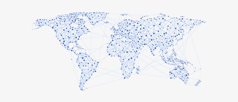 Multiple Hostname Support - World Map, transparent png #998634