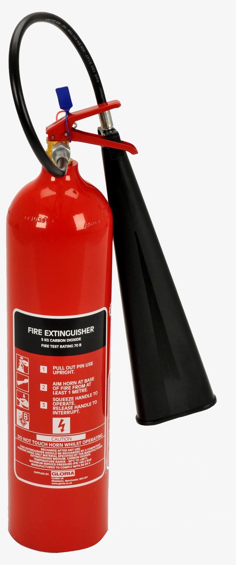 Free Png Extinguisher Png Images Transparent - Gloria 5kg Co2 Fire Extinguisher C5g, transparent png #998792