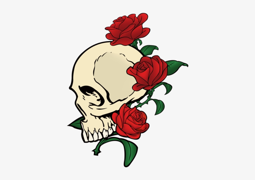Jpg Free Download Image Jpg Png Animal Jam Clans Wiki - Skull And Roses Transparent, transparent png #999016