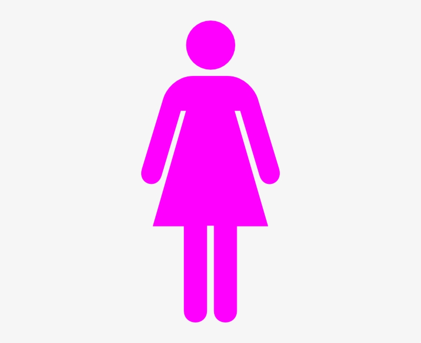Female Toilet Sign, transparent png #999197