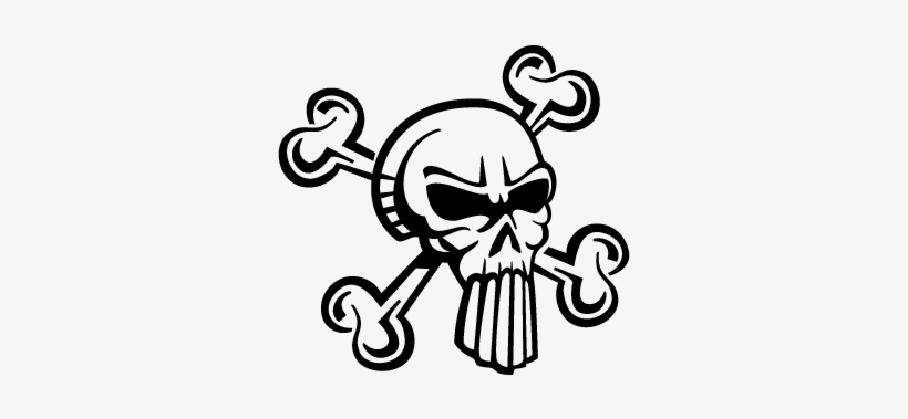 Punisher Skull Decal 28 - Skull Photoshop Brushes Free, transparent png #999218