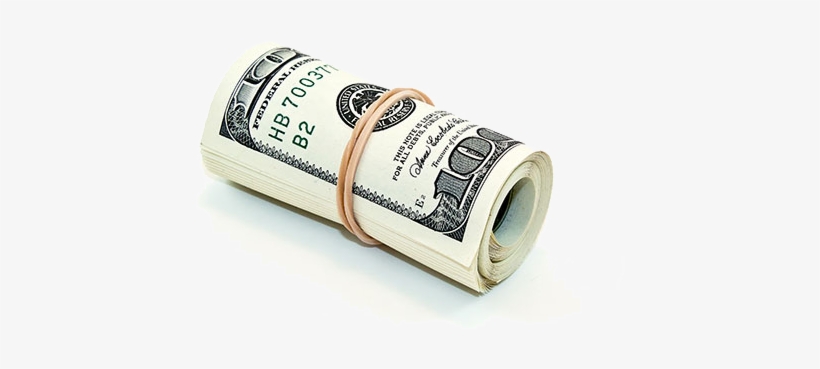 Money Roll Png, transparent png #999400