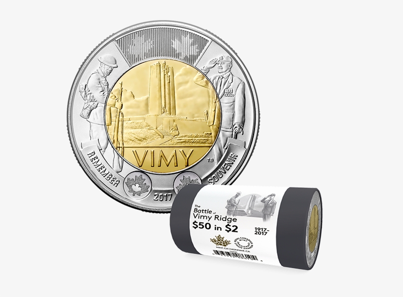 *the Battle Of Vimy Ridge - Vimy Ridge Toonie 2017, transparent png #999549