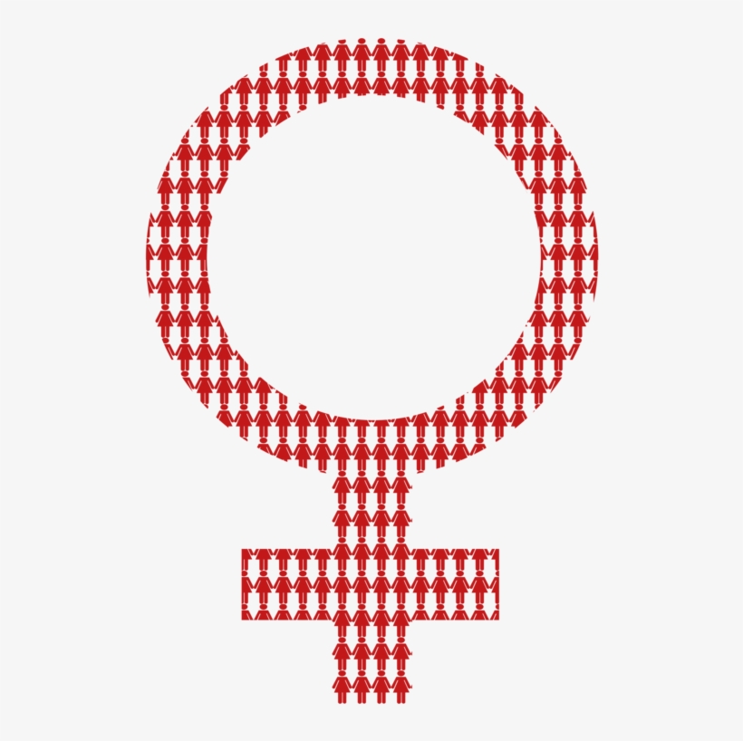 Gender Symbol Female Gender Equality - Show Equality, transparent png #999598