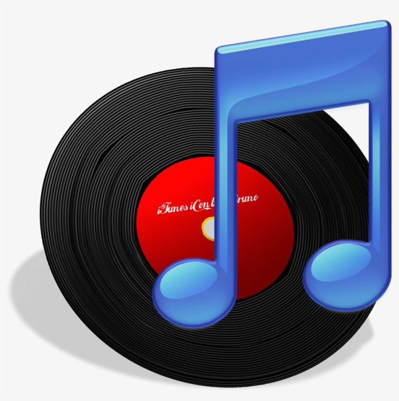 Png Files - Itunes Vinyl Icon, transparent png #999695
