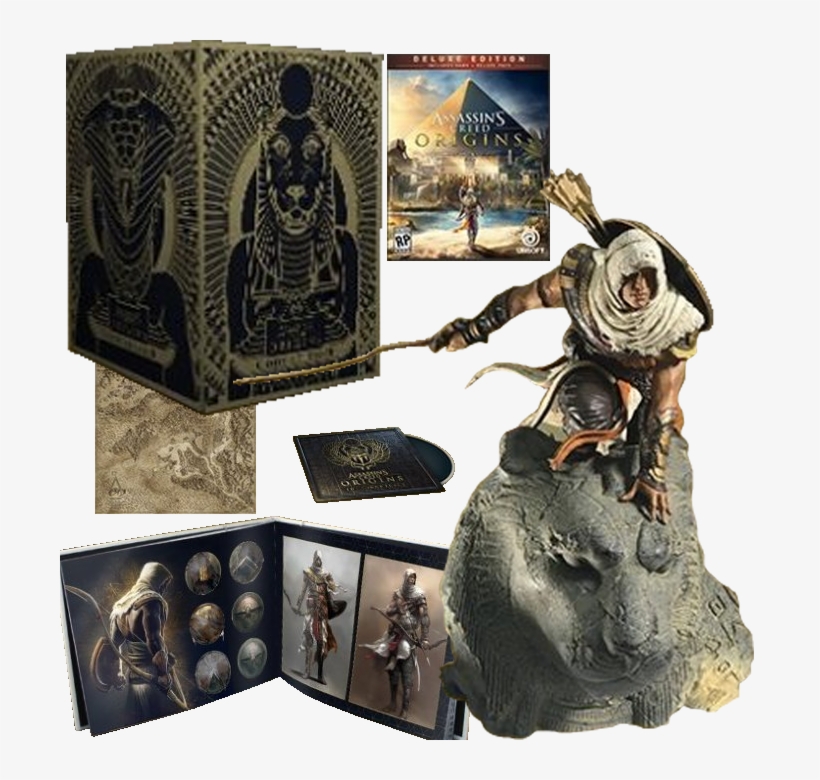 Assassin's Creed Origins Collector Pas Cher Au Meilleur - Assassin's Creed Origins Edition Collector, transparent png #9900666