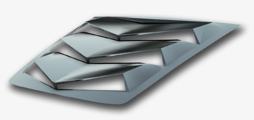 Glassskinz® 21st Century Rear Window Valence For Your - Paper, transparent png #9900873