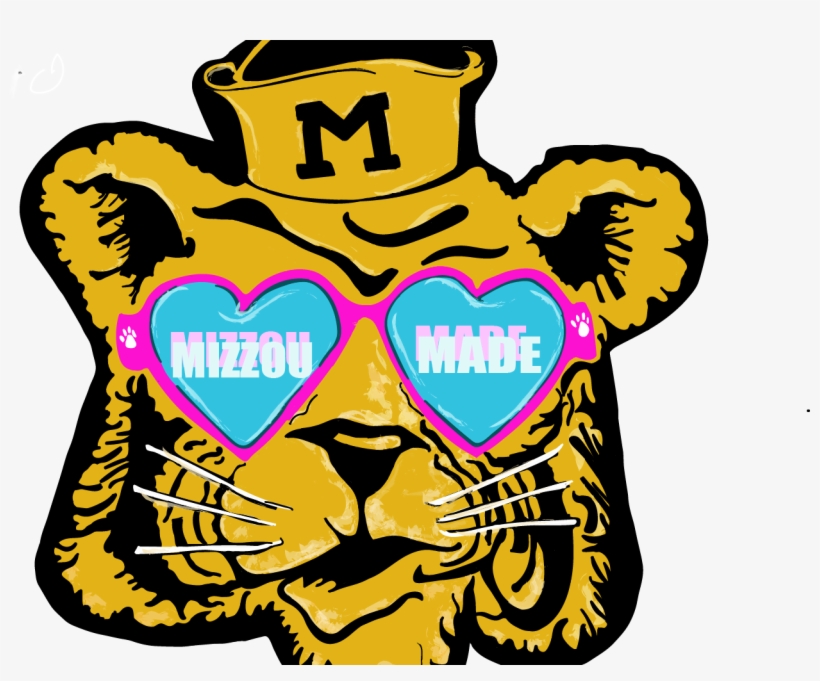 University Of Missouri Stickers And Logos - Missouri Tigers Football, transparent png #9900920