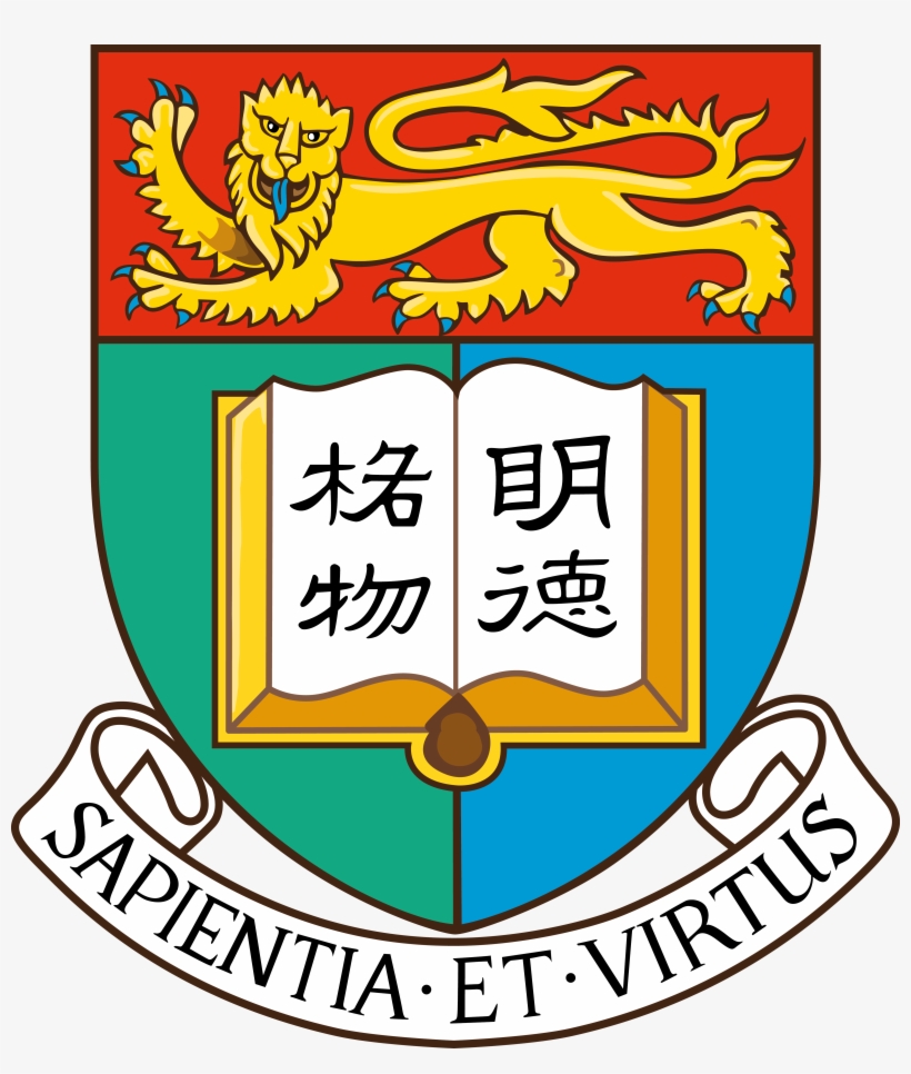 Hku Logo Color - University Of Hong Kong Logo, transparent png #9901299