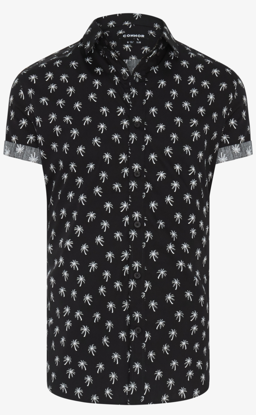 Black Hamlet Slim Shirt - Shirt, transparent png #9901427