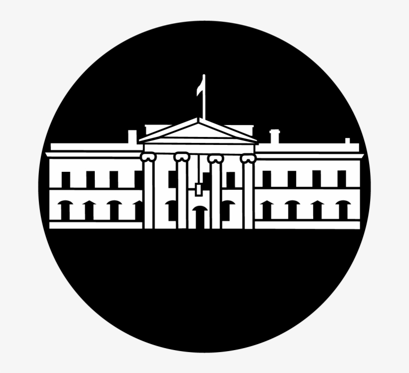 Apollo White House Gobo - Circle, transparent png #9901626