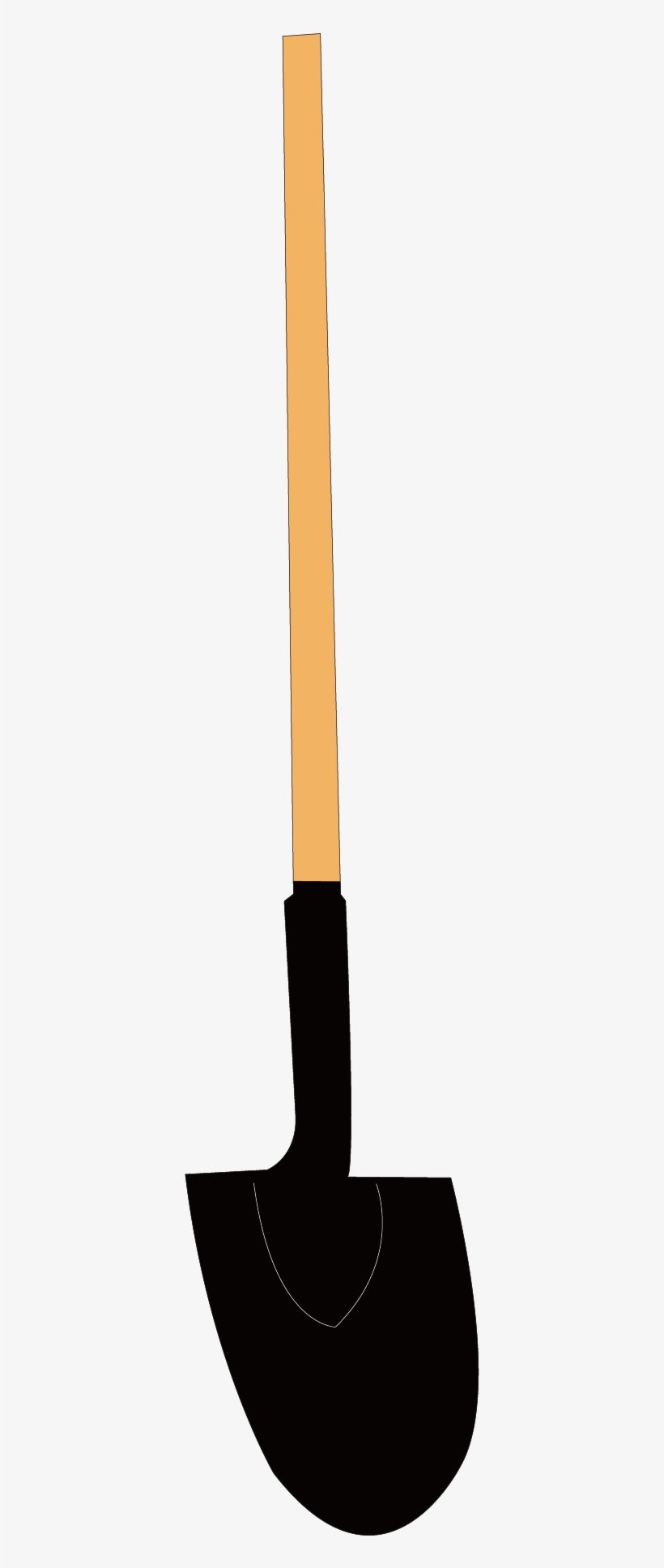 Banner Black And White Stock Angle Anti Flooding Long - Shovel, transparent png #9901913