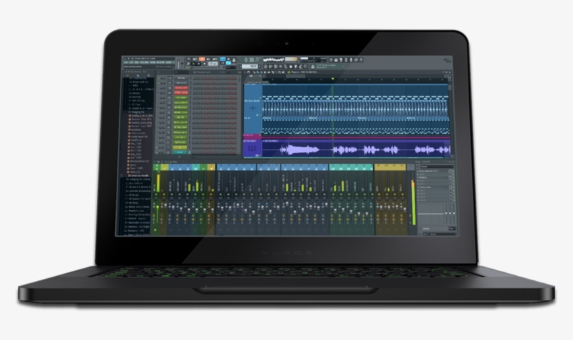 Fl Studio - Laptop With Fruity Loops, transparent png #9902076