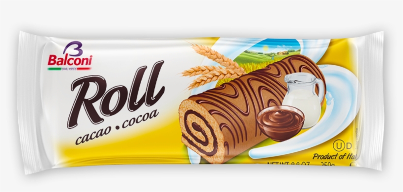Discover Roll Cocoa - Roll Bianco Balconi, transparent png #9902496
