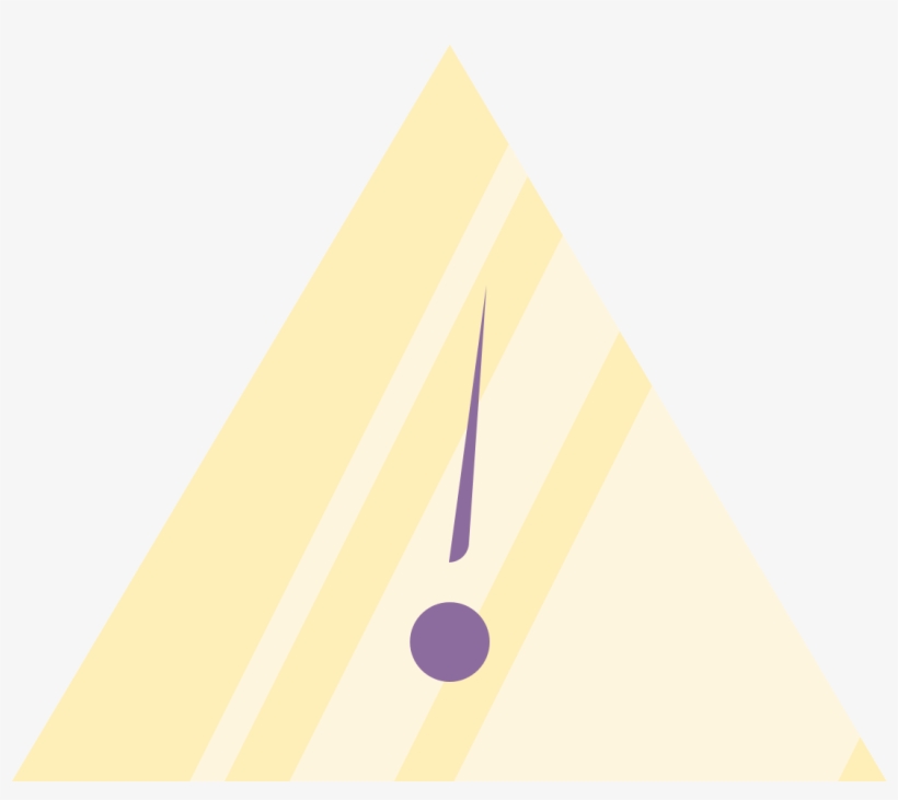 Error Icon - Triangle, transparent png #9903122