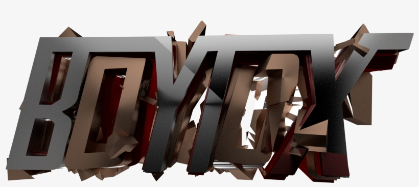 Artwork For Boytox Created Using Blender, Photoshop - Graphic Design, transparent png #9903680