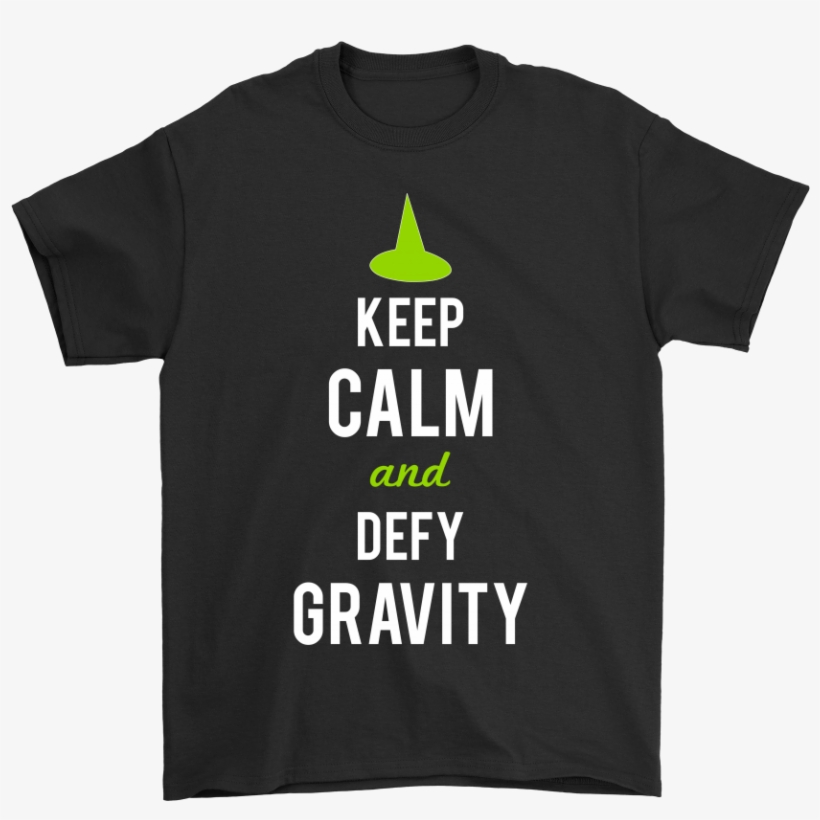 Keep Calm And Defy Gravity Basic Tee - Changmin Keep Your Head Down, transparent png #9904081
