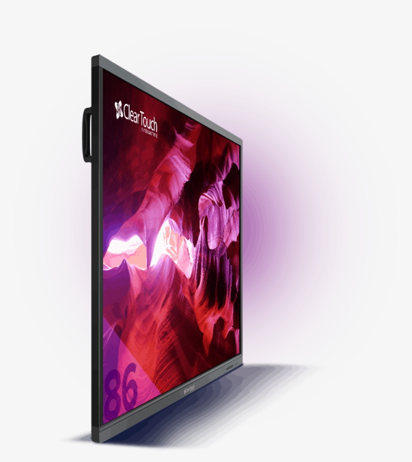 Next Generation Of Panels 86-inch - Led-backlit Lcd Display, transparent png #9904265