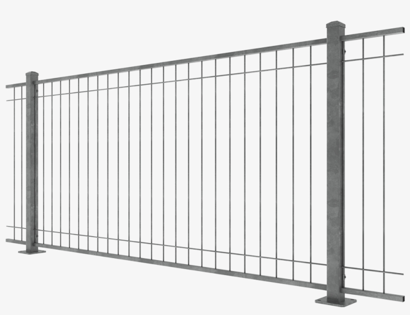 Rigid Wire Shs-top Panels And Gates - Fence Steel For Army Dwg, transparent png #9904273