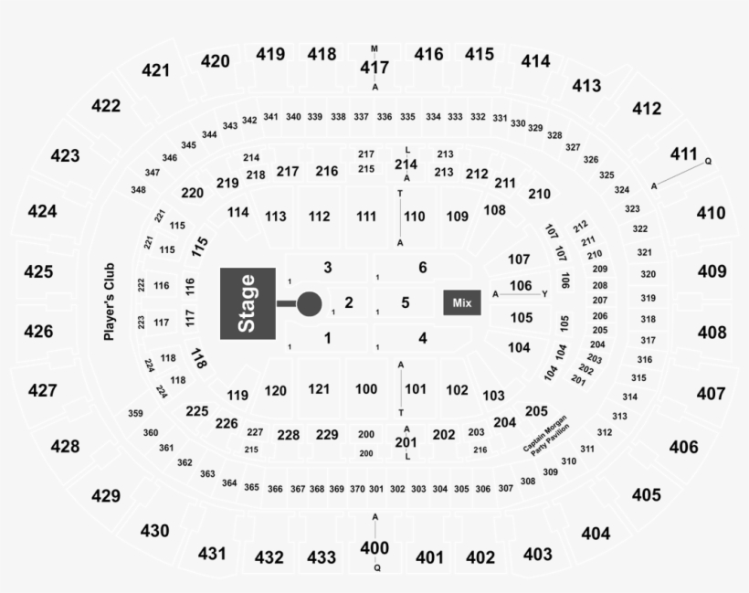 Concert Section 225 Capital One Arena, transparent png #9904312