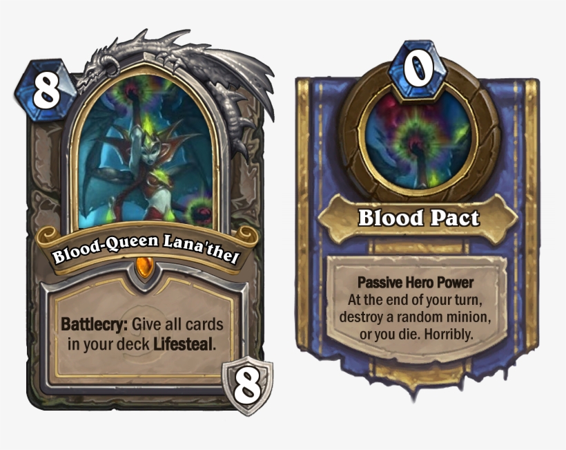 Lana Thel Vampirey Neutral - Zul Jin Hero Power, transparent png #9905299