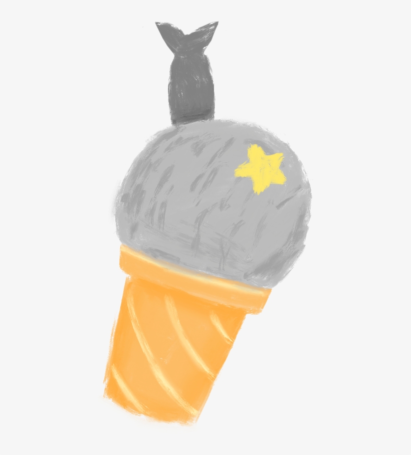 Lucky Star Packaging - Ice Cream Cone, transparent png #9905499