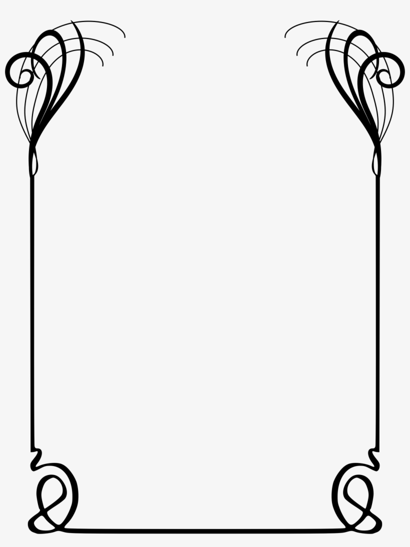 A4 Size Borders Png - A4 Size Border Png, transparent png #9905767