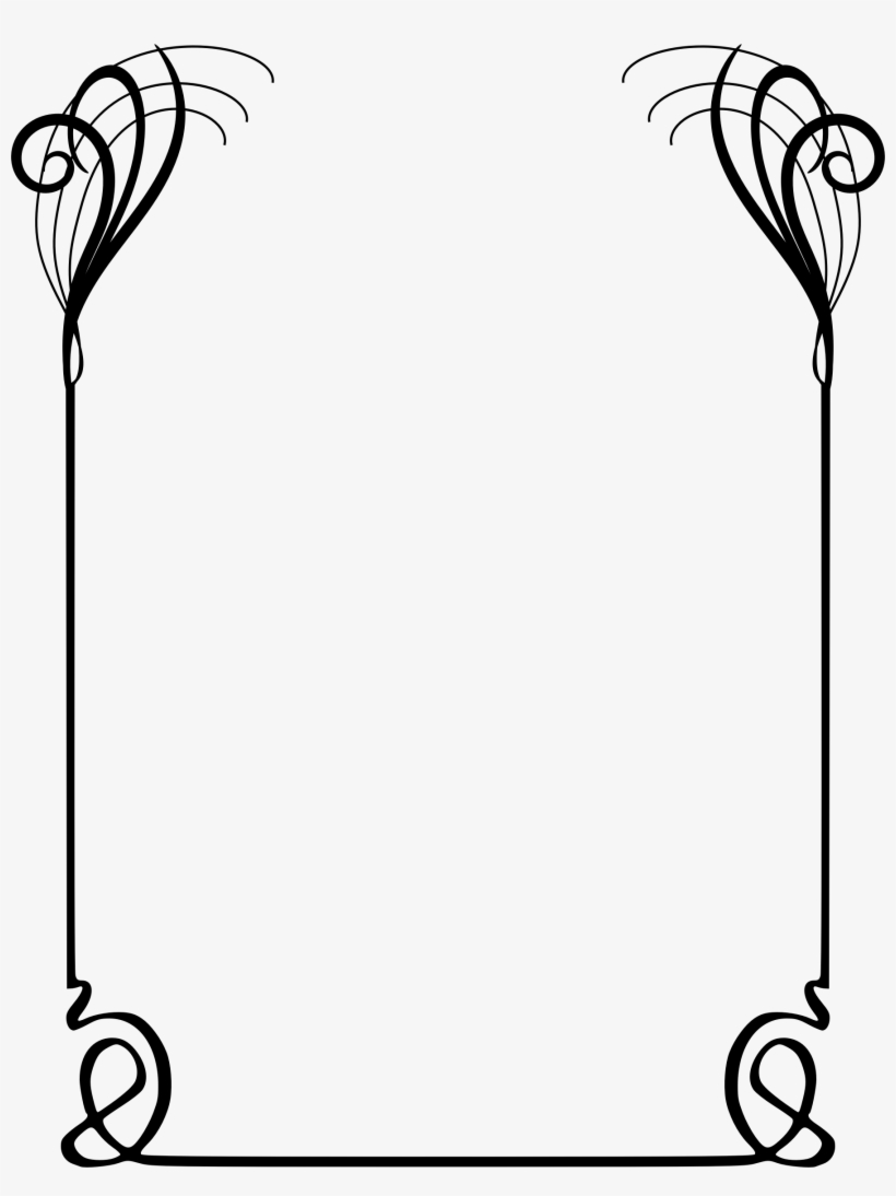 A4 Size Borders Png - A4 Size Border Png, transparent png #9905767