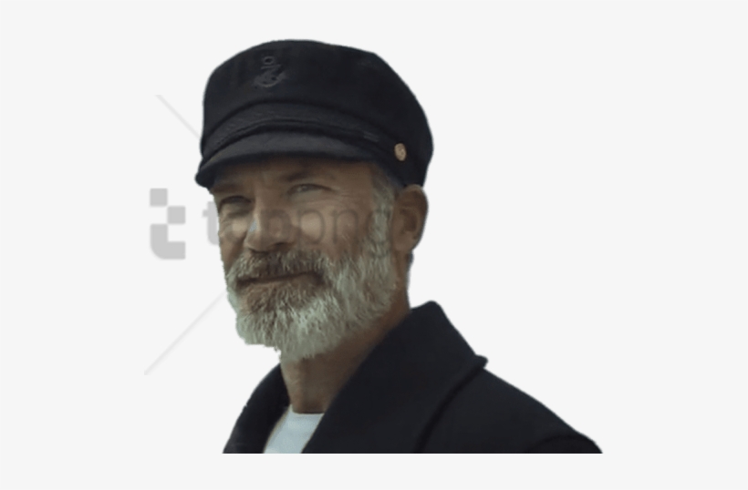 Free Png Download Captain Birds Eye Smiling Png Images - Gentleman, transparent png #9905810