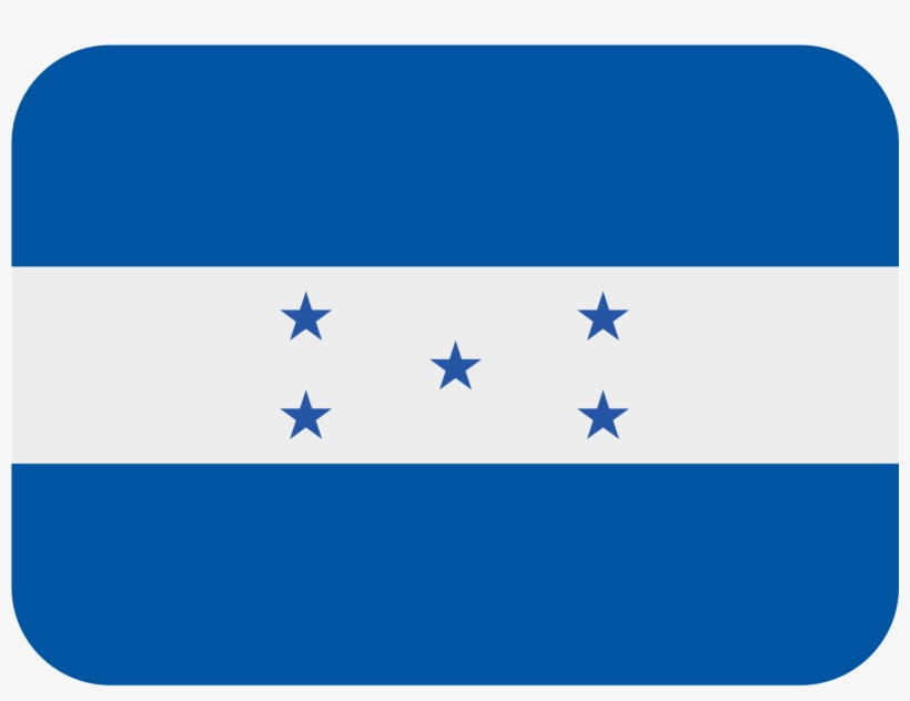 Flag Of Honduras - Honduras 🇭 🇳, transparent png #9906127