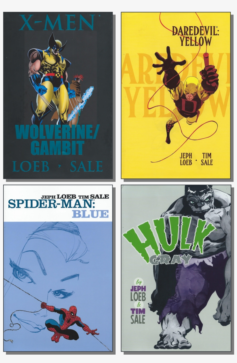 As Seems To Be The Case With Many Fans, I Find A Great - Jeph Loeb Tim Sale Marvel, transparent png #9906712