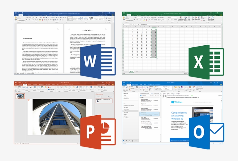 Microsoft Office Hosting - Microsoft Office 2019, transparent png #9907207