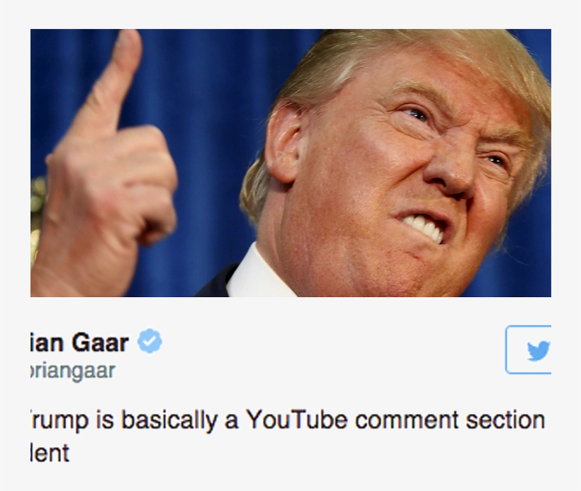 27 Hilarious Tweets About Donald Trump- "i Keep Waiting - Donald Trump Swearing, transparent png #9907363