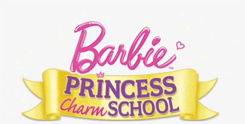 Escuela De Princesas - Barbie Princess Charm School Logo, transparent png #9907750