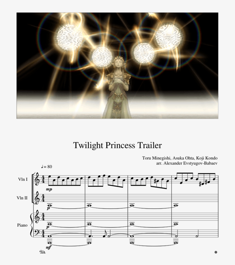 Twilight Princess In-game Trailer - Diagram, transparent png #9907851