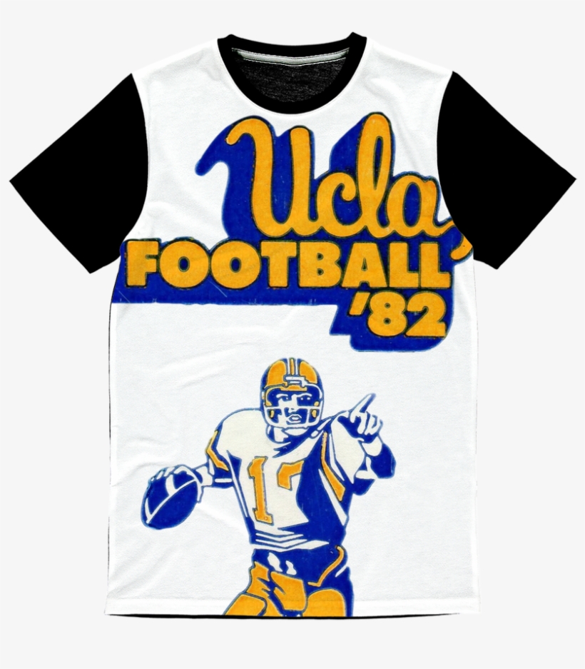 1982 Ucla Bruins Football ﻿classic Sublimation Panel - T-shirt, transparent png #9907991