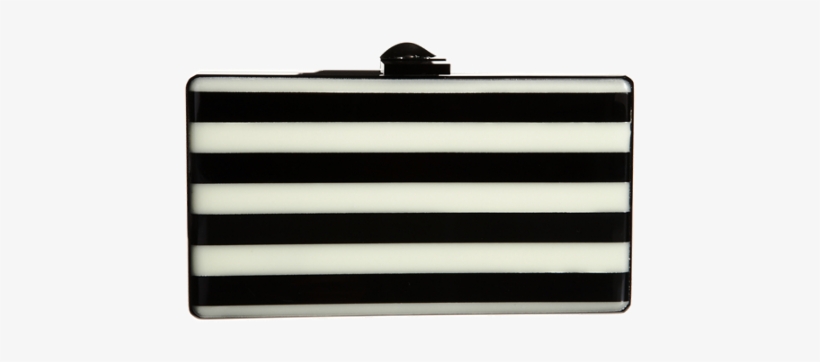 Edie Parker Jean Stripe Glow Lucite Lux® Clutch - Coin Purse, transparent png #9907994
