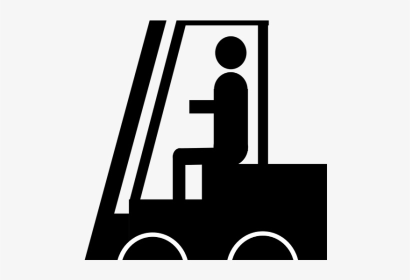 Lifted Truck Cliparts - Forklift Clipart, transparent png #9908587