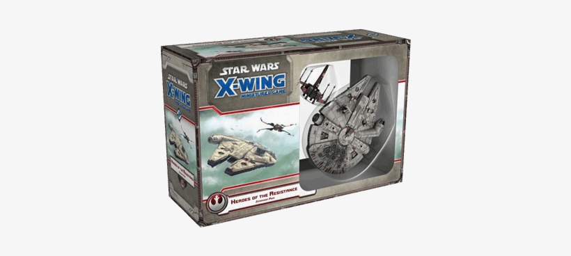 X-wing Miniatures Game - Star Wars X Wing Heroes Of The Resistance, transparent png #9909324