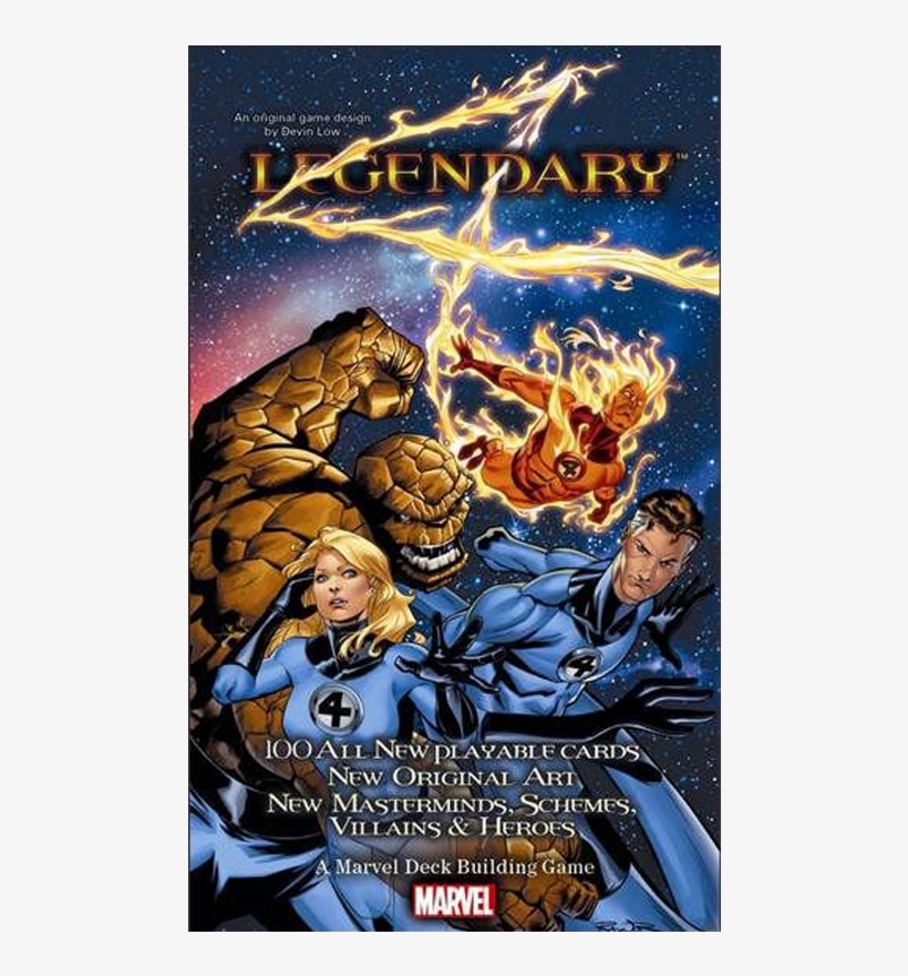 Fantastic Four - Fantastic Four Legendary, transparent png #9909814