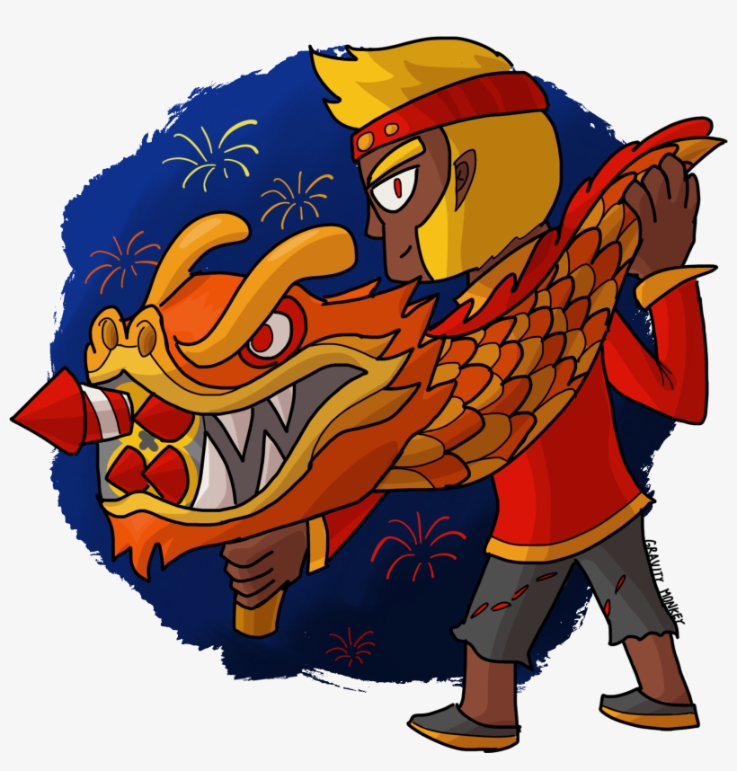 Artart Chinese New Year Brock Brawl Stars Chinese New