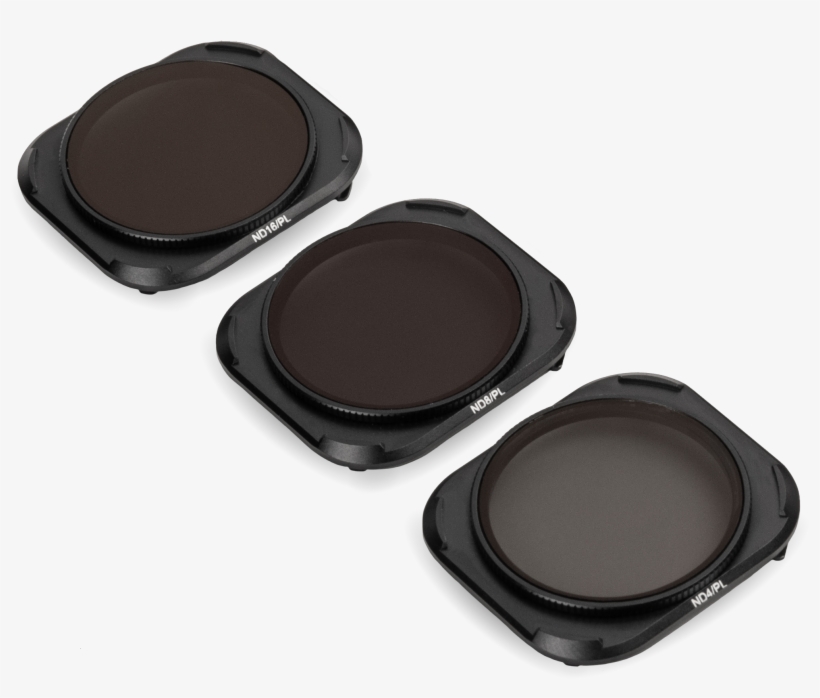 Tiffen 3 Filter Nd/pl Kit For Dji Mavic 2 Pro - Eye Shadow, transparent png #9910438